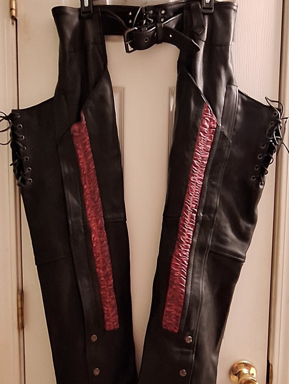 Leather Riding Chaps for Women-Milwaukee Leather